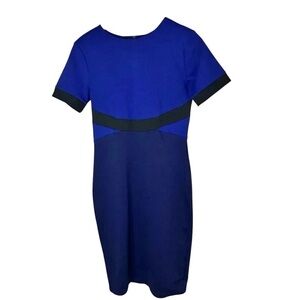 MIUSOL Size Medium Blue Dress Business Work Office Party Wedding